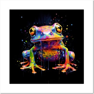 Vibrant Frog Posters and Art